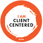 Logo Recognizing Phillips & Garcia, P.C.'s affiliation with clio Client Centered