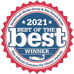 Logo Recognizing Phillips & Garcia, P.C.'s affiliation with SouthCoast Best of the Best